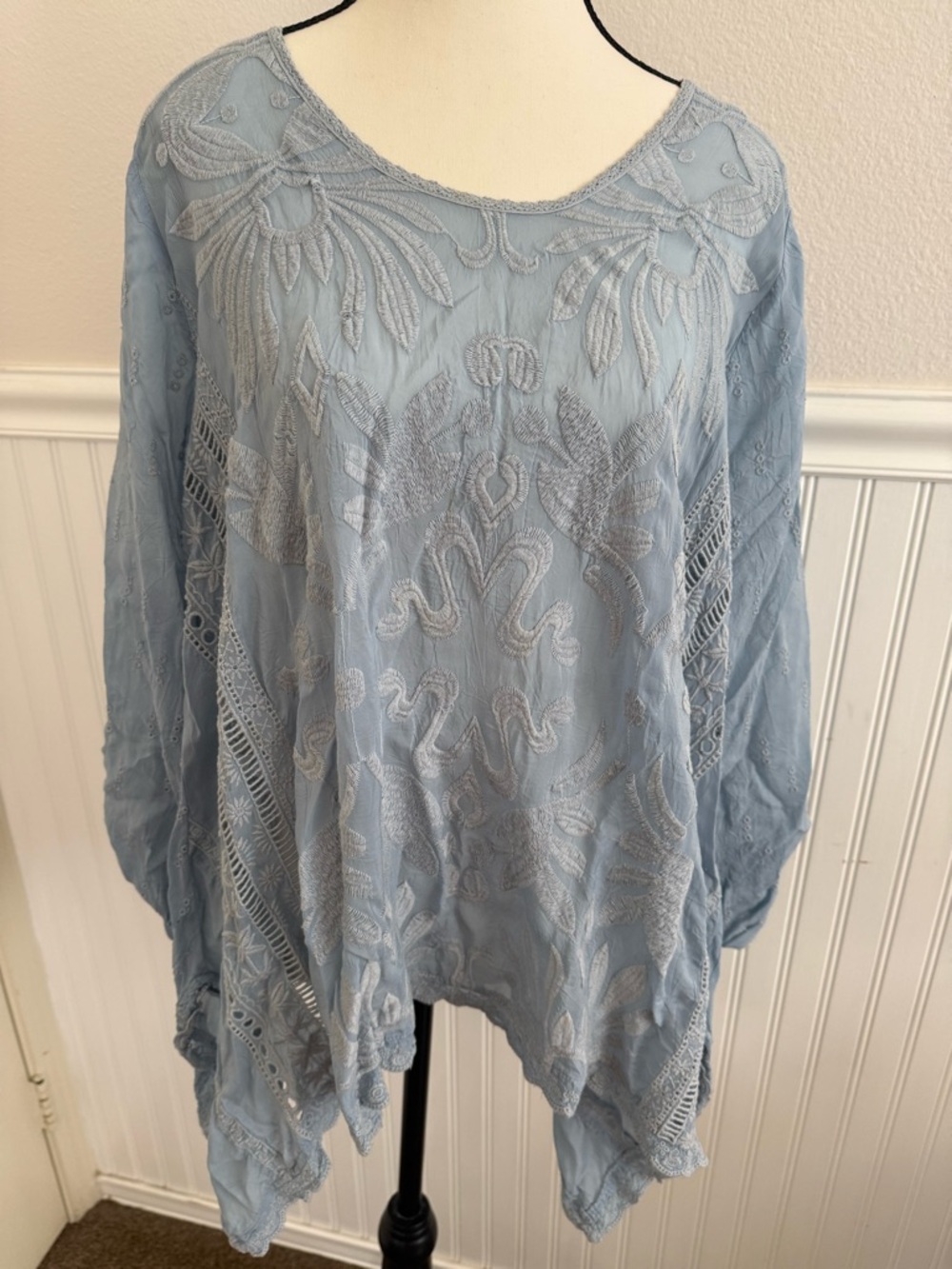 Johnny Was Embroidered Tunic